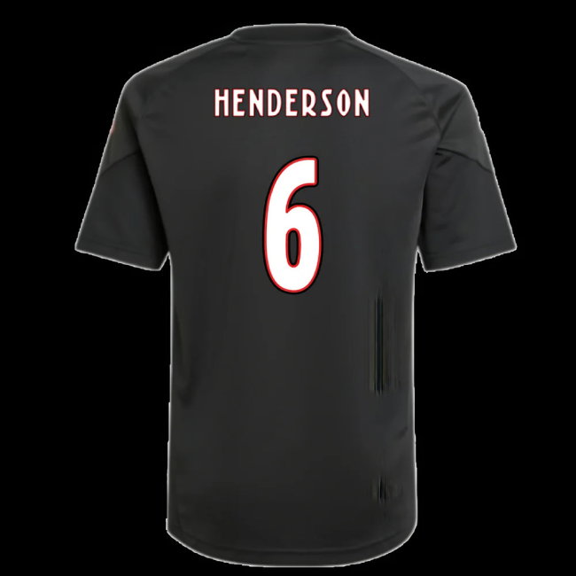 2025-2026 Ajax Training Shirt (Black) - Kids (Henderson 6)