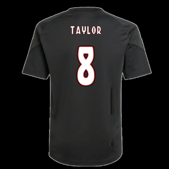 2025-2026 Ajax Training Shirt (Black) - Kids (Taylor 8)
