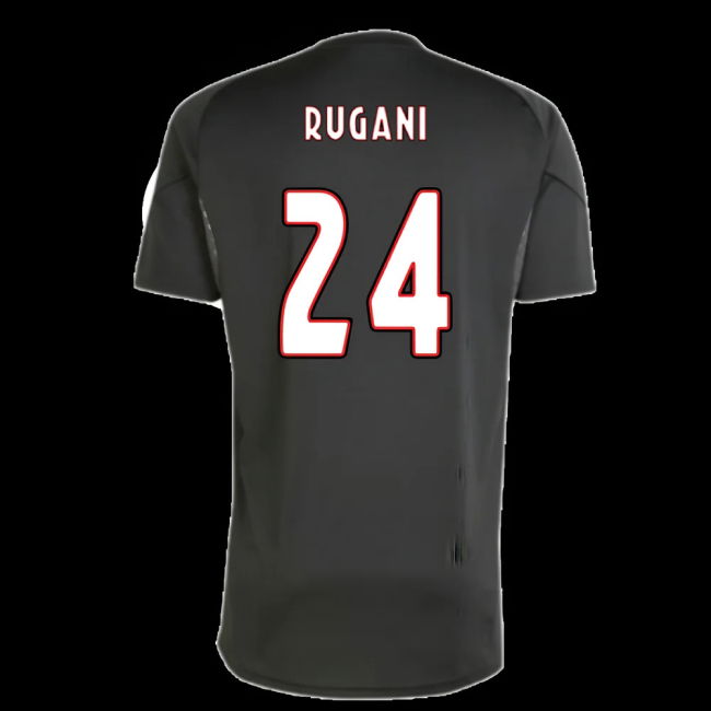 2025-2026 Ajax Training Shirt (Black) (Rugani 24)