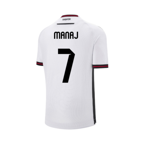 2025-2026 Albania Away Shirt (Kids) (Manaj 7)