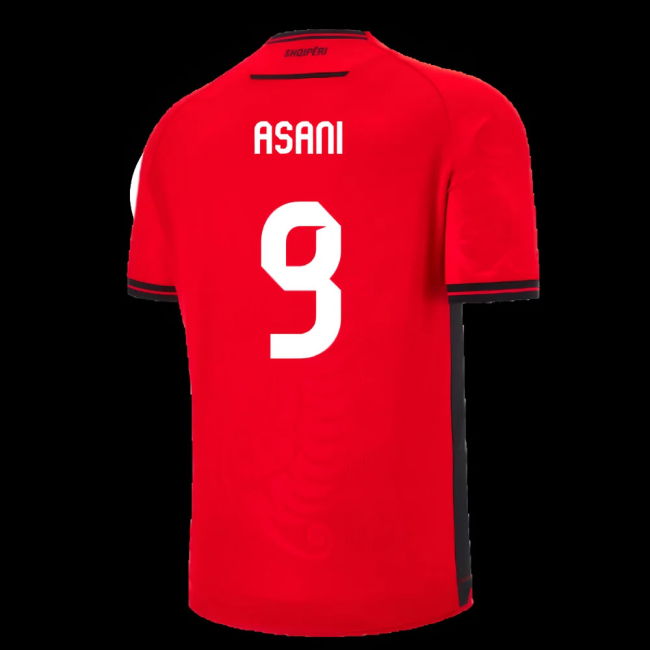 2025-2026 Albania Home Shirt (Asani 9)