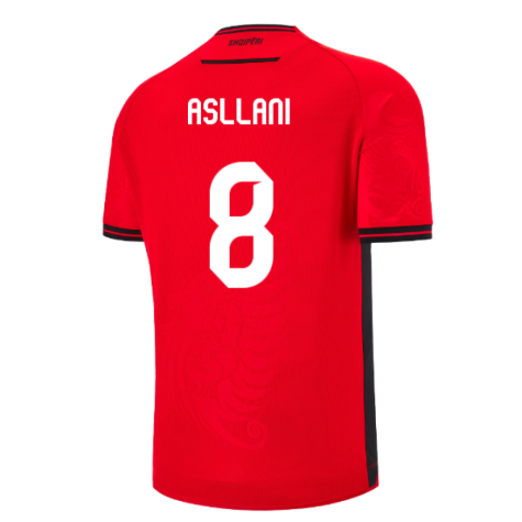 2025-2026 Albania Home Shirt (Asllani 8)