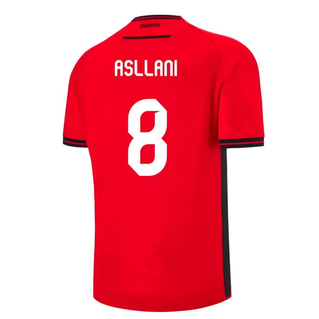 2025-2026 Albania Home Shirt (Asllani 8)