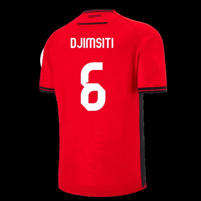 2025-2026 Albania Home Shirt (Djimsiti 6)