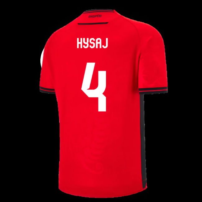 2025-2026 Albania Home Shirt (Hysaj 4)