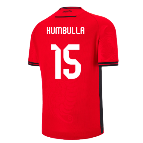 2025-2026 Albania Home Shirt (Kumbulla 15)