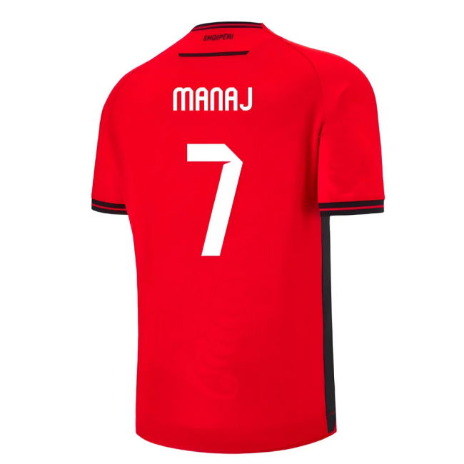 2025-2026 Albania Home Shirt (Manaj 7)