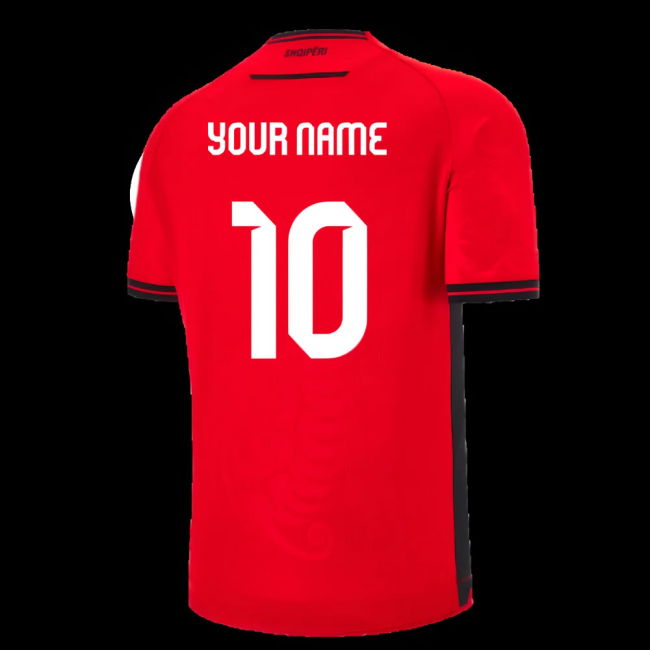 2025-2026 Albania Home Shirt (Your Name)