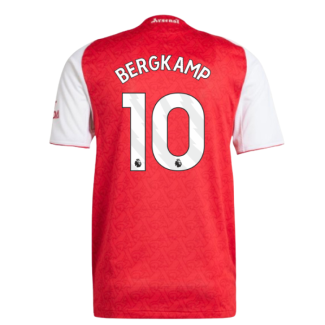 2025-2026 Arsenal Authentic Home Shirt (Bergkamp 10)