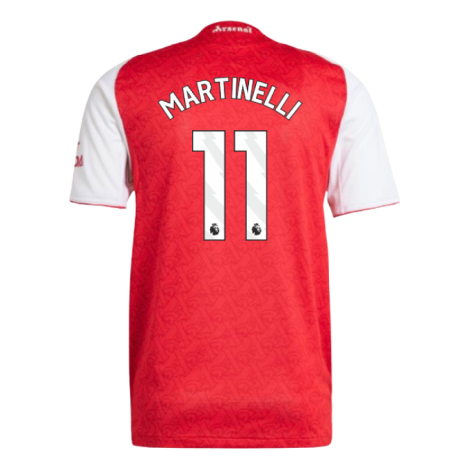 2025-2026 Arsenal Authentic Home Shirt (Martinelli 11)
