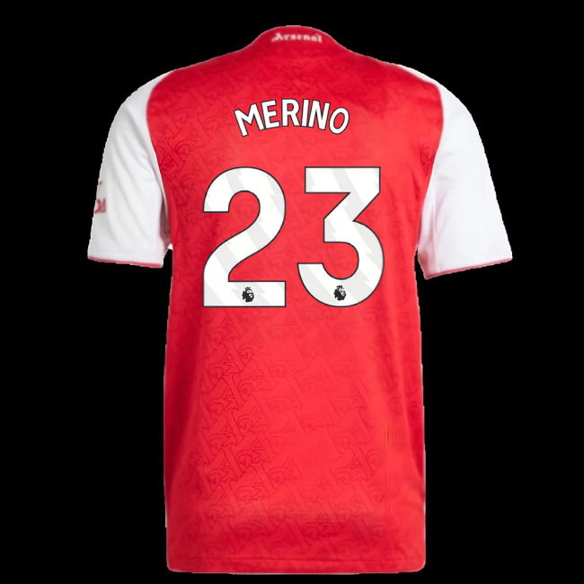 2025-2026 Arsenal Authentic Home Shirt (Merino 23)