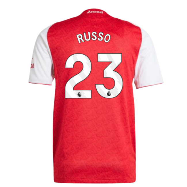 2025-2026 Arsenal Authentic Home Shirt (Russo 23)