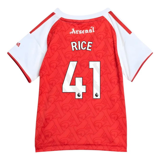 2025-2026 Arsenal Home Baby Kit (Rice 41)