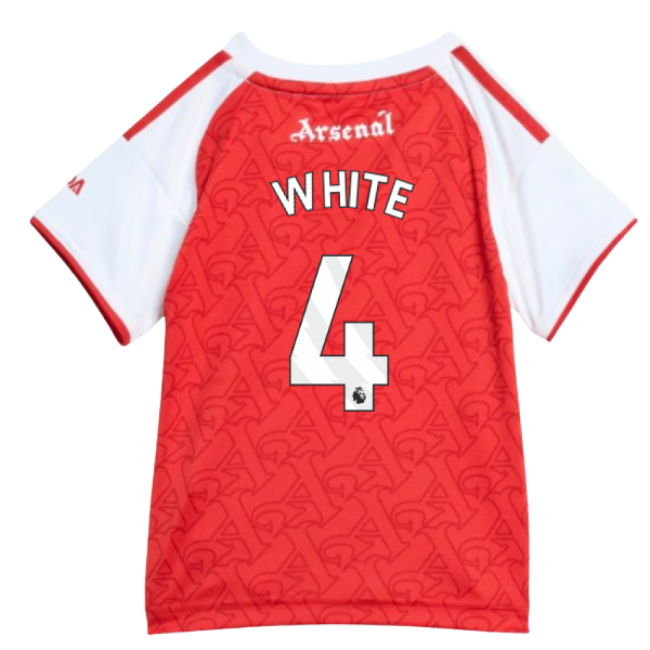 2025-2026 Arsenal Home Baby Kit (White 4)