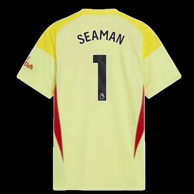 2025-2026 Arsenal Home Goalkeeper Shirt (Yellow) (Seaman 1)