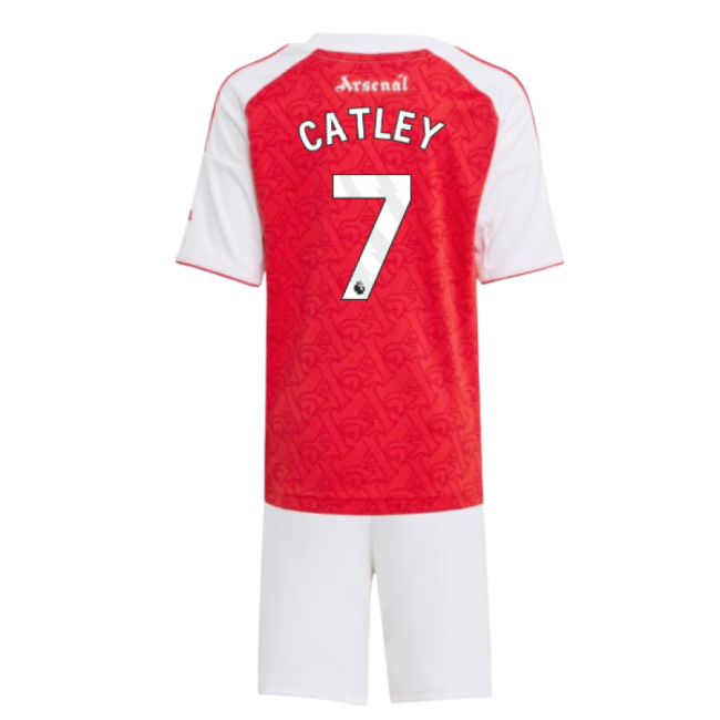2025-2026 Arsenal Home Mini Kit (Catley 7)
