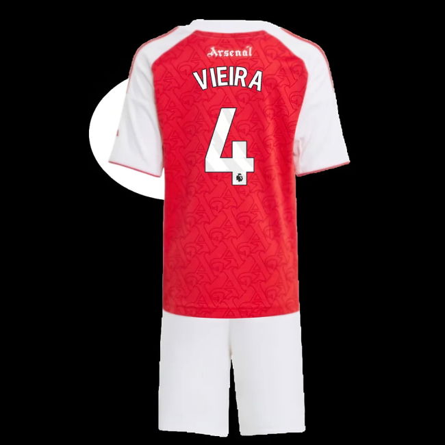 2025-2026 Arsenal Home Mini Kit (Vieira 4)
