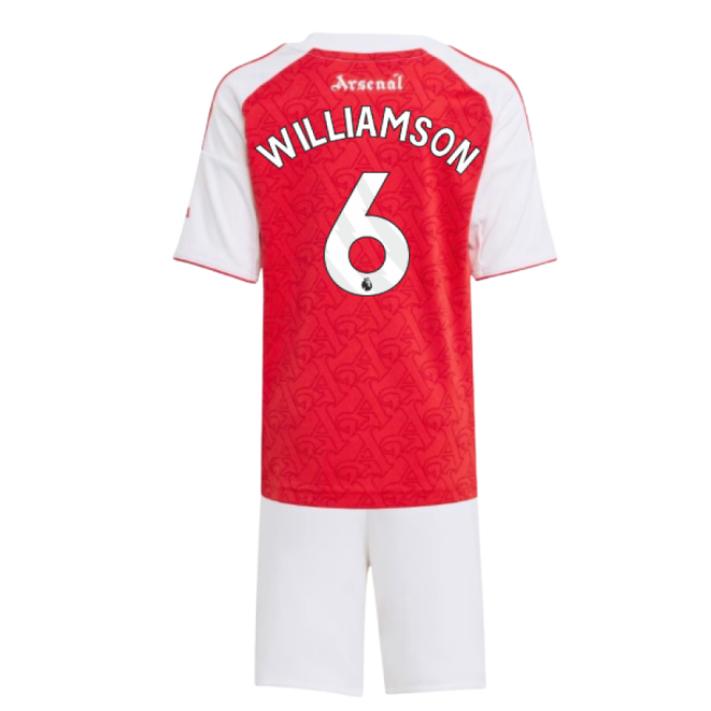 2025-2026 Arsenal Home Mini Kit (Williamson 6)