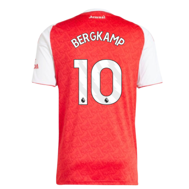 2025-2026 Arsenal Home Shirt (Bergkamp 10)