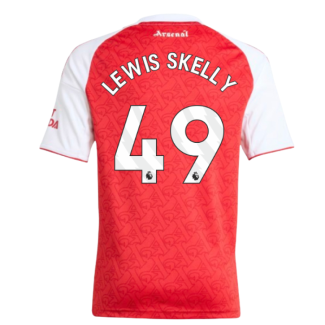 2025-2026 Arsenal Home Shirt (Kids) (Lewis Skelly 49)