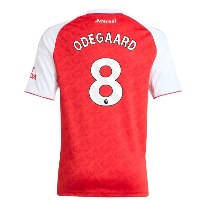 2025-2026 Arsenal Home Shirt (Kids) (Odegaard 8)