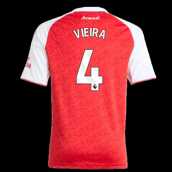2025-2026 Arsenal Home Shirt (Kids) (Vieira 4)
