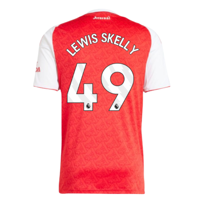 2025-2026 Arsenal Home Shirt (Lewis Skelly 49)