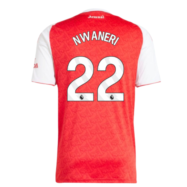 2025-2026 Arsenal Home Shirt (Nwaneri 22)