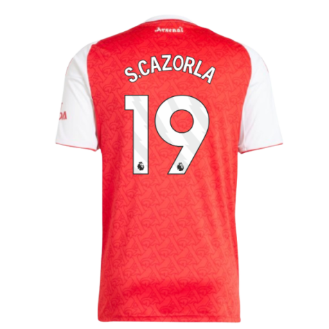 2025-2026 Arsenal Home Shirt (S.Cazorla 19)