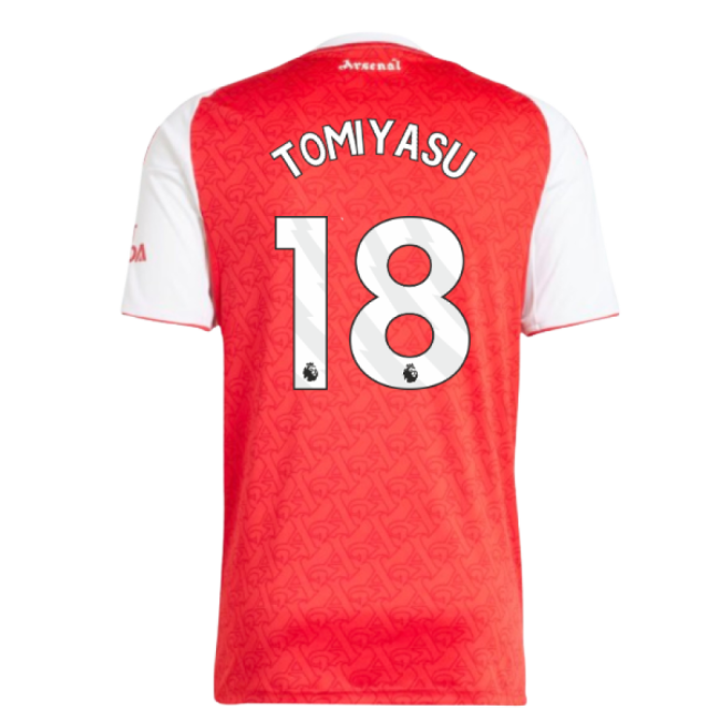 2025-2026 Arsenal Home Shirt (Tomiyasu 18)