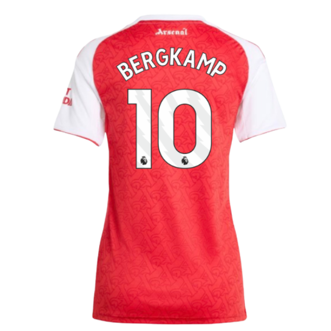 2025-2026 Arsenal Home Shirt (Womens) (Bergkamp 10)