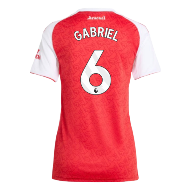 2025-2026 Arsenal Home Shirt (Womens) (Gabriel 6)