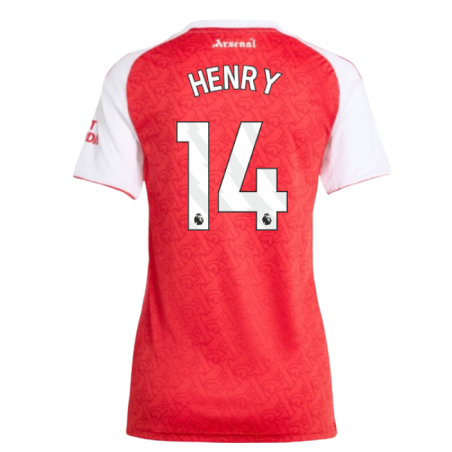 2025-2026 Arsenal Home Shirt (Womens) (Henry 14)