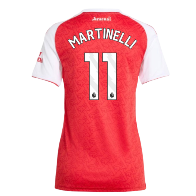 2025-2026 Arsenal Home Shirt (Womens) (Martinelli 11)