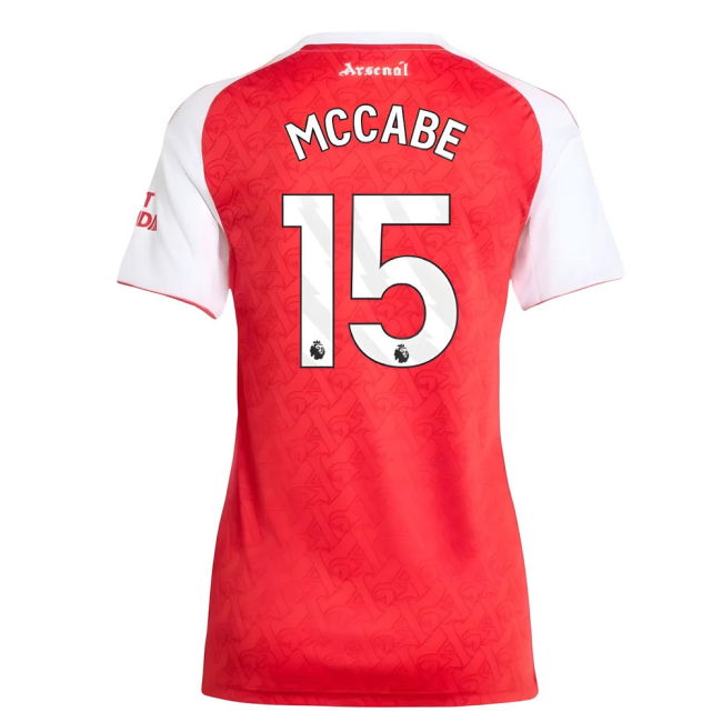 2025-2026 Arsenal Home Shirt (Womens) (McCabe 15)