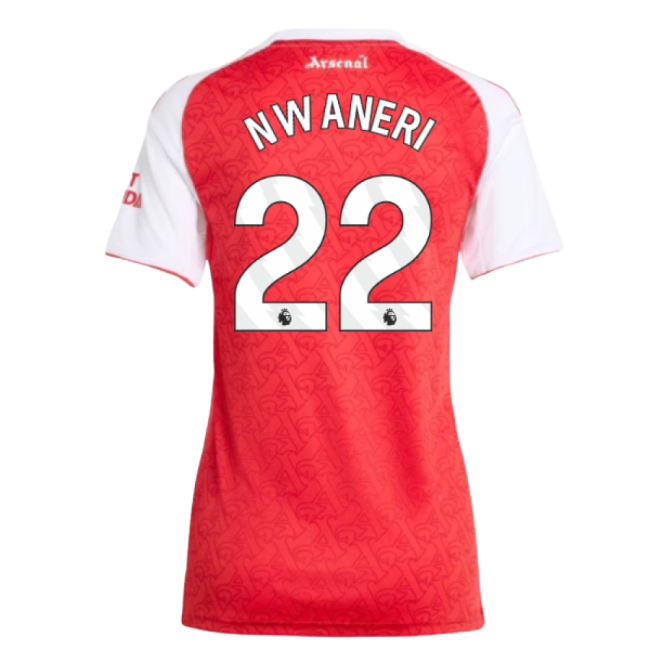 2025-2026 Arsenal Home Shirt (Womens) (Nwaneri 22)