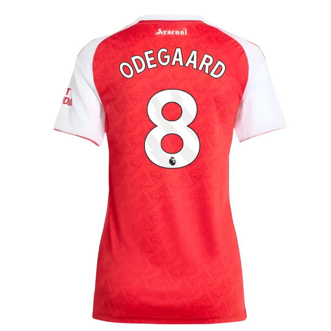 2025-2026 Arsenal Home Shirt (Womens) (Odegaard 8)