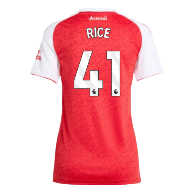2025-2026 Arsenal Home Shirt (Womens) (Rice 41)