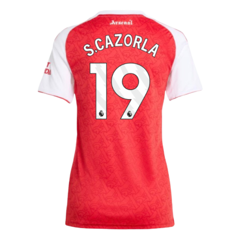 2025-2026 Arsenal Home Shirt (Womens) (S.Cazorla 19)