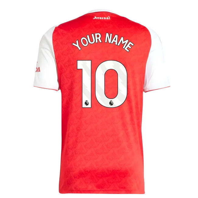 2025-2026 Arsenal Home Shirt (Your Name)