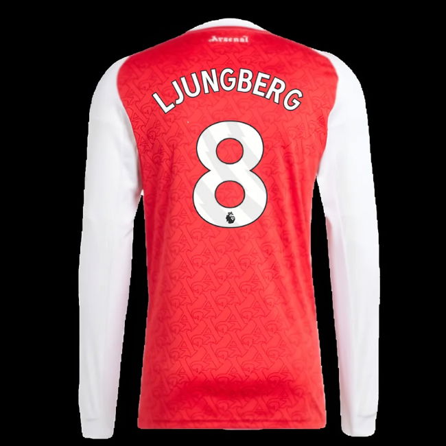 2025-2026 Arsenal Long Sleeve Home Shirt (Ljungberg 8)