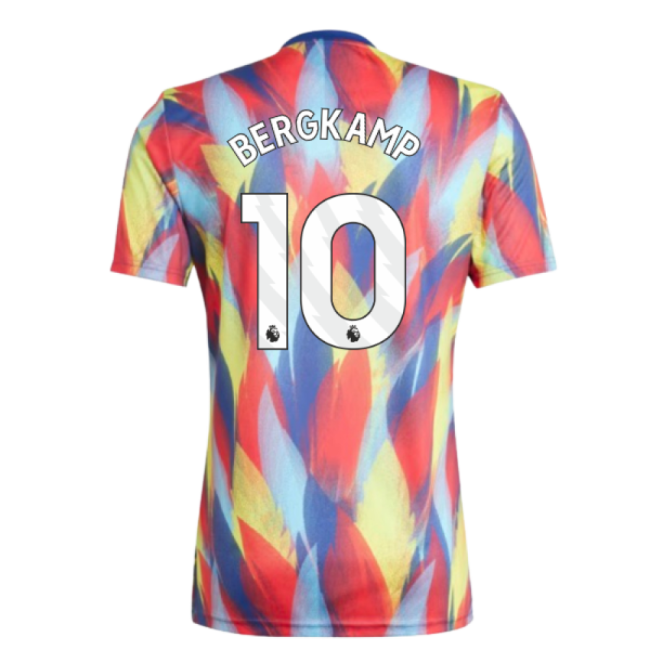 2025-2026 Arsenal Pre-Match Shirt (Victory Blue) (Bergkamp 10)