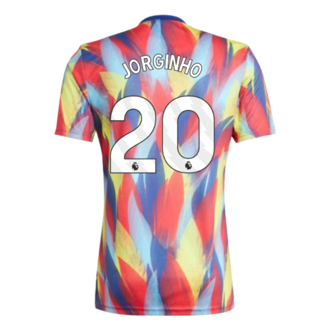 2025-2026 Arsenal Pre-Match Shirt (Victory Blue) (Jorginho 20)