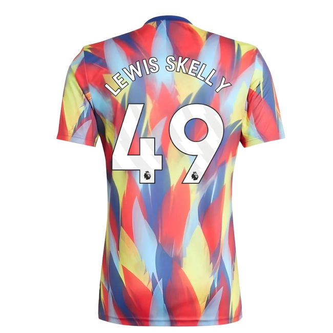 2025-2026 Arsenal Pre-Match Shirt (Victory Blue) (Lewis Skelly 49)