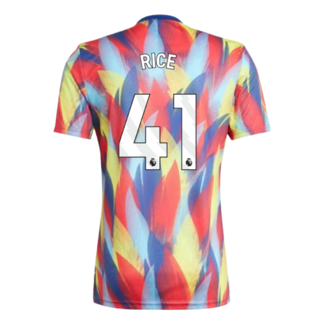 2025-2026 Arsenal Pre-Match Shirt (Victory Blue) (Rice 41)