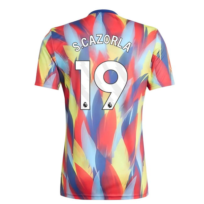 2025-2026 Arsenal Pre-Match Shirt (Victory Blue) (S.Cazorla 19)