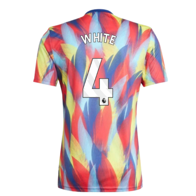 2025-2026 Arsenal Pre-Match Shirt (Victory Blue) (White 4)