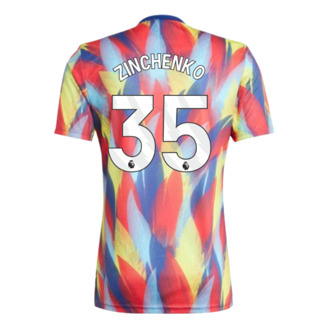 2025-2026 Arsenal Pre-Match Shirt (Victory Blue) (Zinchenko 35)