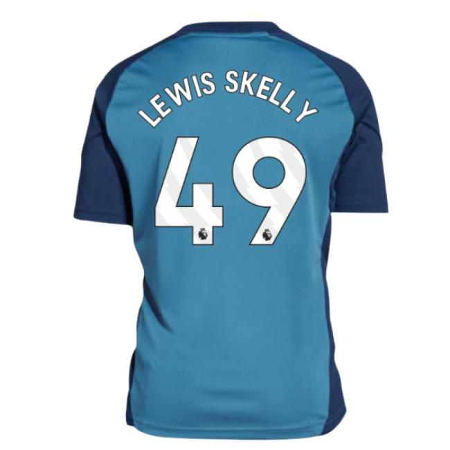 2025-2026 Arsenal Training Shirt (Blanch Blue) - Kids (Lewis Skelly 49)