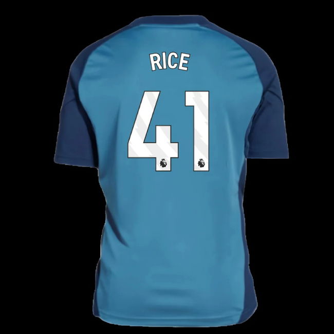 2025-2026 Arsenal Training Shirt (Blanch Blue) - Kids (Rice 41)